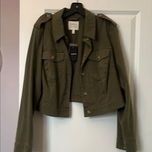 Torrid Khaki Utility Jacket for Women